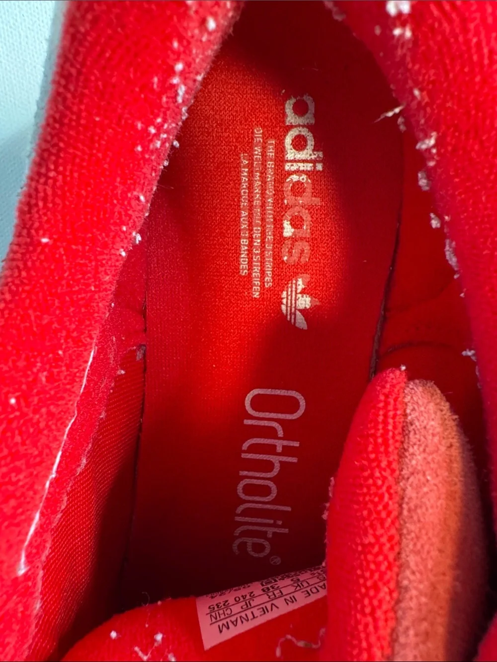 adidas bright red